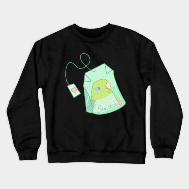 Spartea Tea Bag Crewneck Sweatshirt by JessaCreation